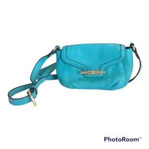 New Aimee Kestenberg Harper teal crossbody bag